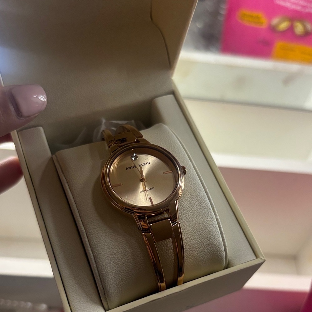 Anne Klein Gold-Tone Women's Watch